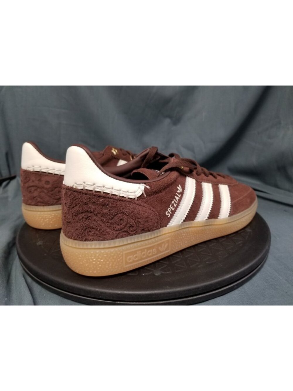 Adidas Handball Spezial Auburn Off White Gum JQ4489 Women's Size 8.5 NEW NO BOX - Picture 8 of 11